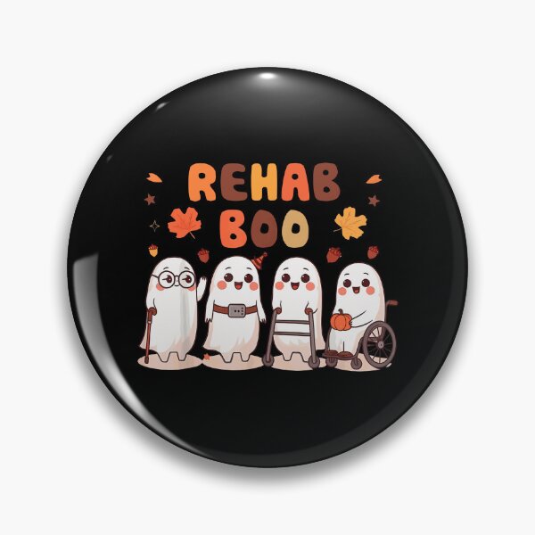 Item preview, Rehab Boo Halloween Fun Ghost Physical Therapy Ot Slp Team designed and sold by streetwen.