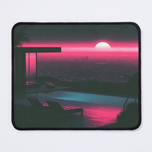 Item preview, Synthwave Pool Night designed and sold by Club Hex.