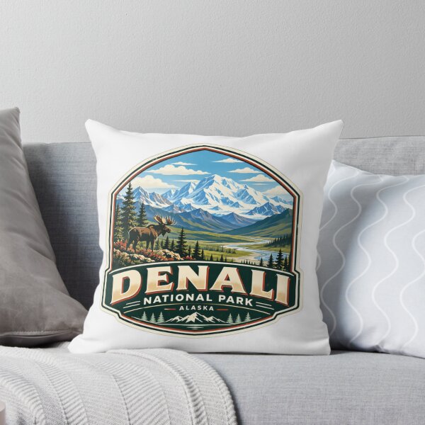 Item preview, Denali National Park Alaska Wilderness Travel Souvenir designed and sold by Simsimah26Parks.