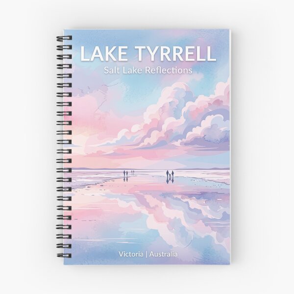 Item preview, Lake Tyrrell Salt Lake Victoria Australia designed and sold by NeighbourlyHues.