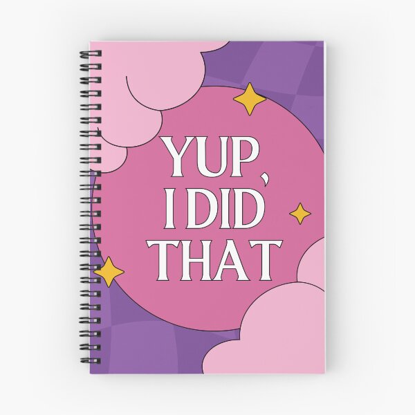 Item preview, Yup, I Did That - Y2K Retro Sparkle Quote designed and sold by MiaBellaGirl.