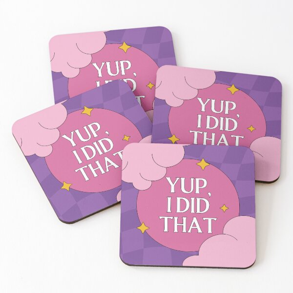 Item preview, Yup, I Did That - Y2K Retro Sparkle Quote designed and sold by MiaBellaGirl.
