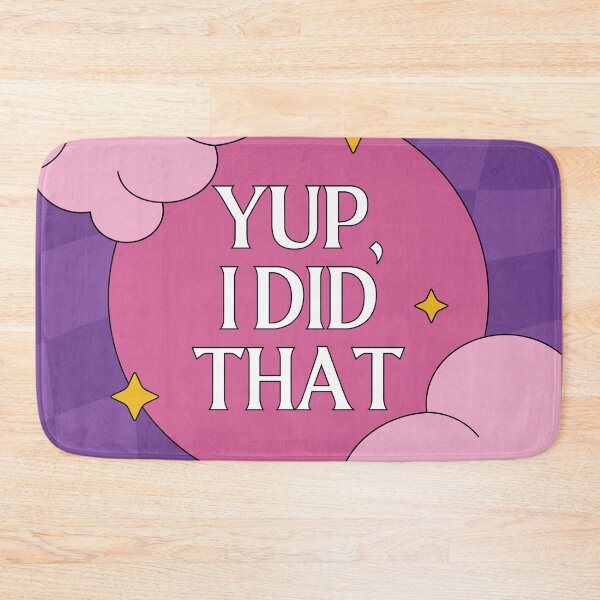 Item preview, Yup, I Did That - Y2K Retro Sparkle Quote designed and sold by MiaBellaGirl.