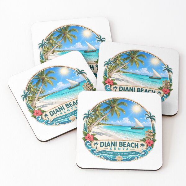 Item preview, Diani Beach Kenya Good Vibes Travel Vacation Destination designed and sold by Star3NowForMe.