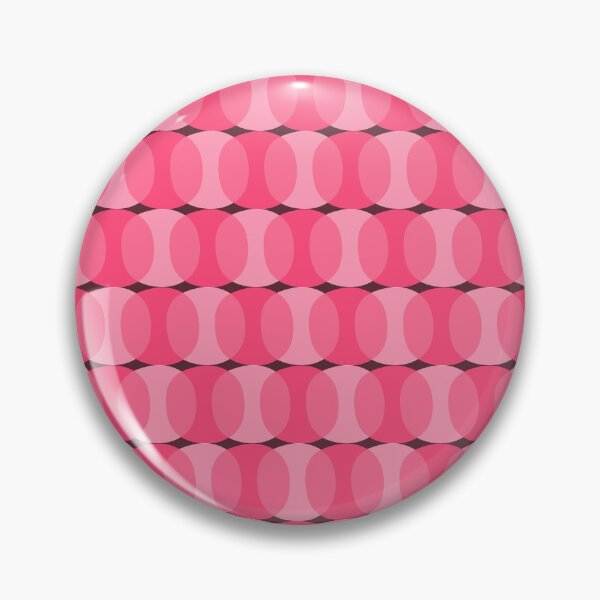 Item preview, Pink Mid Century Modern Abstract Geometric Spheramod Dot Pattern on Brown designed and sold by kierkegaard.