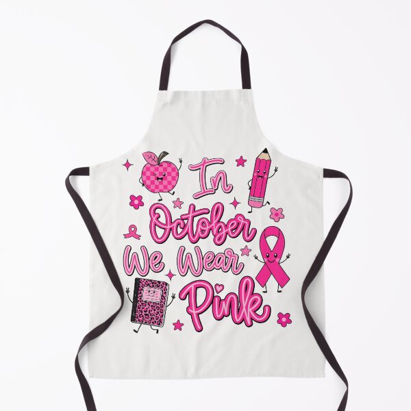 Item preview, In October We Wear Pink Doodle School Supplies Breast Cancer  Awareness  designed and sold by jackelmbradyt.