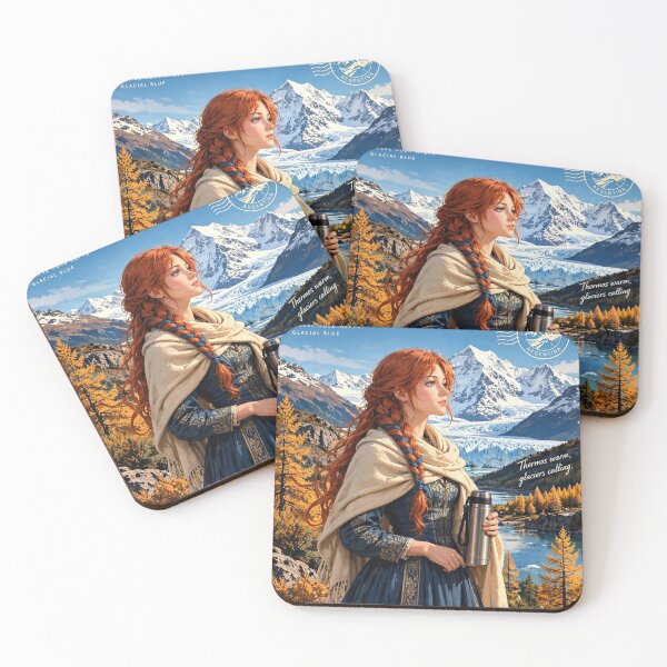 Item preview, Argentina, Los Glaciares Autumn Forest - Autumn Beyond the Glaciers designed and sold by DibujandoPorfa.
