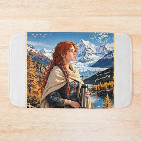 Item preview, Argentina, Los Glaciares Autumn Forest - Autumn Beyond the Glaciers designed and sold by DibujandoPorfa.