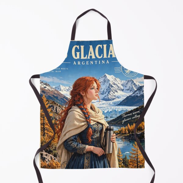 Item preview, Argentina, Los Glaciares Autumn Forest - Autumn Beyond the Glaciers designed and sold by DibujandoPorfa.