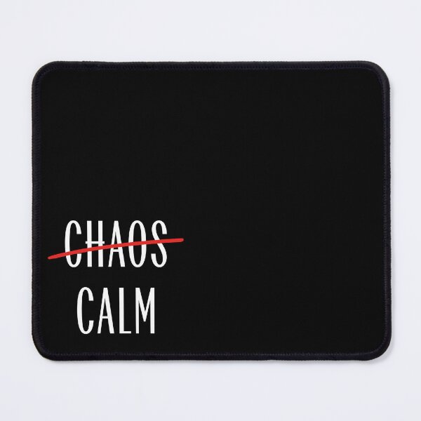 Item preview, chaos/calm bold streetwear statement apparel design designed and sold by TR_fairydesigns.
