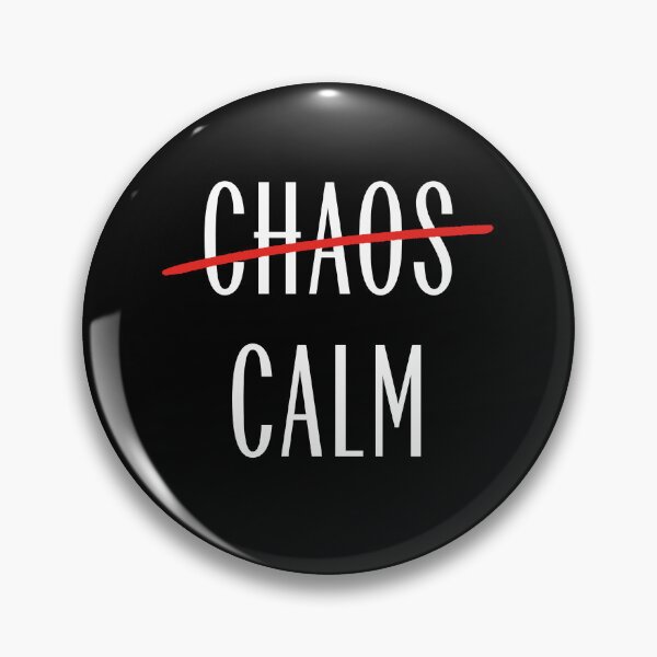 Item preview, chaos/calm bold streetwear statement apparel design  designed and sold by TR_fairydesigns.