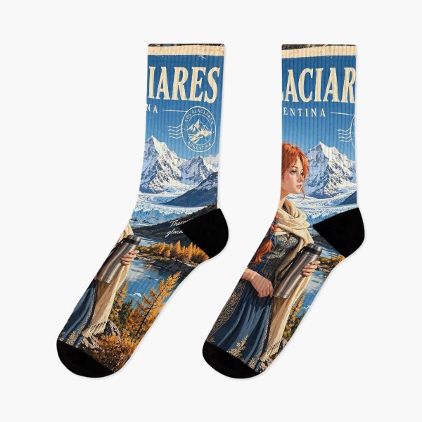 Item preview, Argentina, Los Glaciares Autumn Forest - Autumn Beyond the Glaciers designed and sold by DibujandoPorfa.