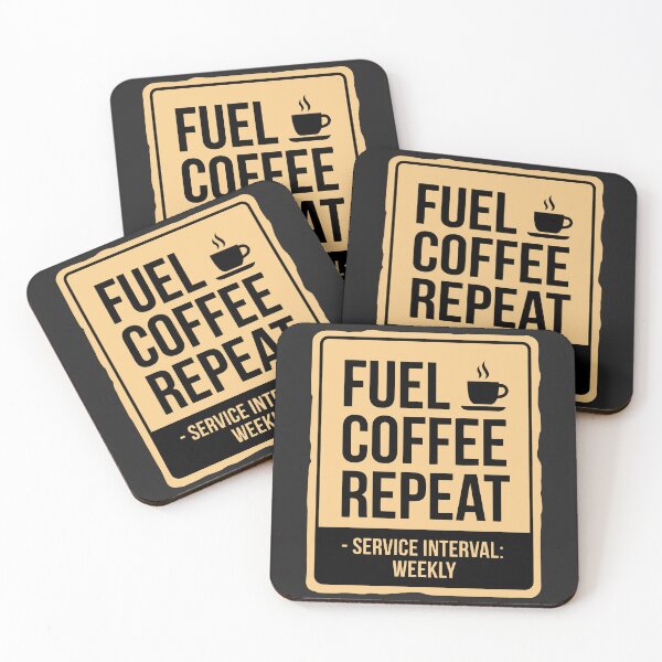 Item preview, Fuel Coffee Repeat Garage designed and sold by carvect-id.