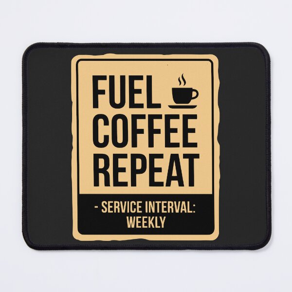 Item preview, Fuel Coffee Repeat Garage designed and sold by carvect-id.