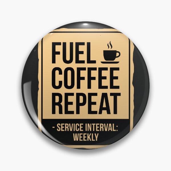 Item preview, Fuel Coffee Repeat Garage designed and sold by carvect-id.