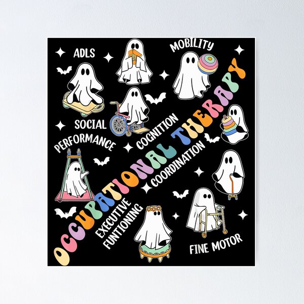 Item preview, Ghost Occupational Therapy Ot Ota Halloween designed and sold by streetwen.