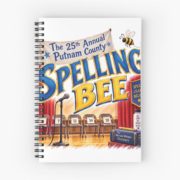 Item preview, The 25th Annual Putnam County Spelling Bee designed and sold by Lyric Vault - Rock on.