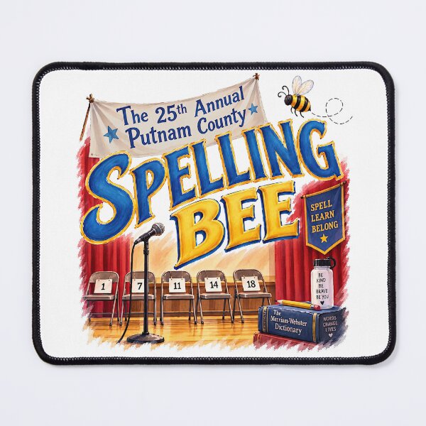 Item preview, The 25th Annual Putnam County Spelling Bee designed and sold by Lyric Vault - Rock on.