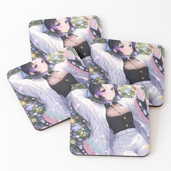 Item preview, Shinobu Kocho Demon Slayer Sunny Butterfly Meadow designed and sold by mildaclairmo.