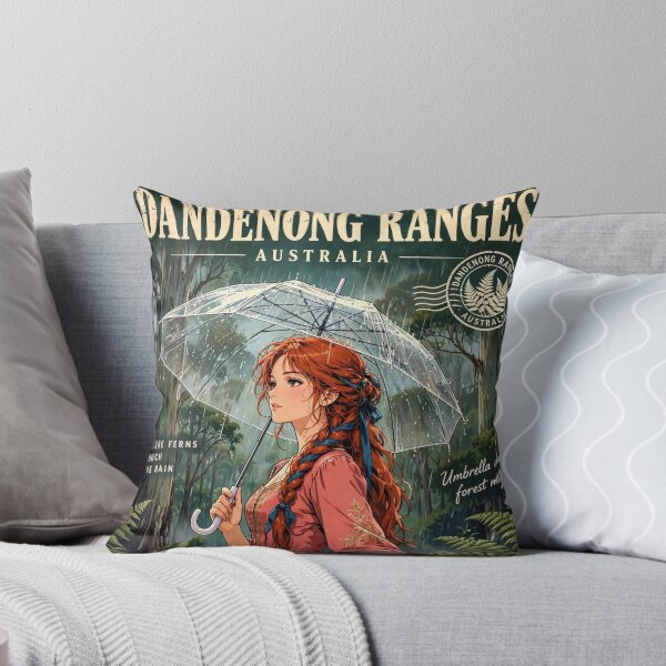 Item preview, Australia, Dandenong Ranges - Rainy Greenery in the Dandenongs designed and sold by DibujandoPorfa.