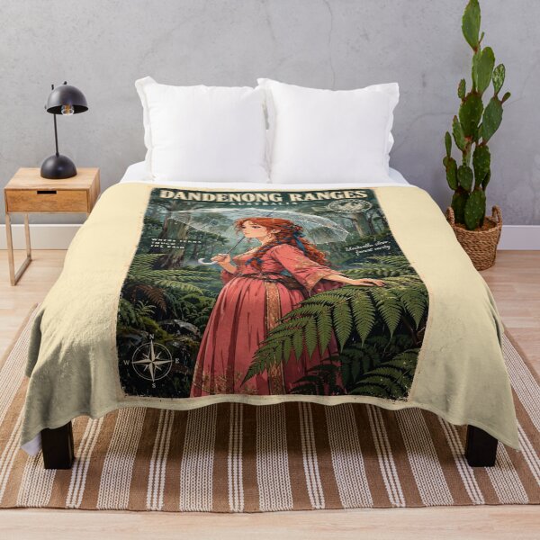Item preview, Australia, Dandenong Ranges - Rainy Greenery in the Dandenongs designed and sold by DibujandoPorfa.