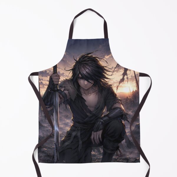 Item preview, Hyakkimaru Dororo Solitary Guardian Resting at a Fallen Battlefield designed and sold by mildaclairmo.