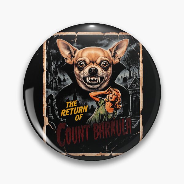 Item preview, Count Barkula Chihuahua Vampire Halloween Horror designed and sold by VioletNance.