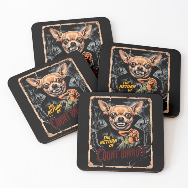 Item preview, Count Barkula Chihuahua Vampire Halloween Horror designed and sold by VioletNance.