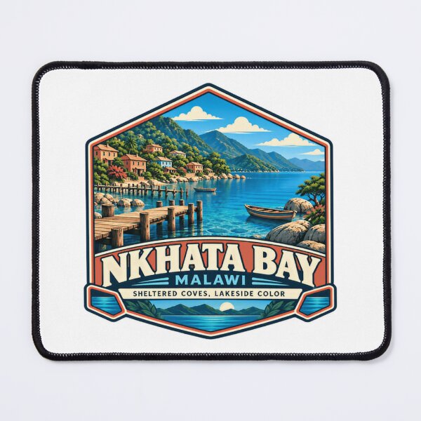 Item preview, Nkhata Bay Malawi Sheltered Coves Lakeside Travel Vacation Souvenir designed and sold by Star3NowForMe.