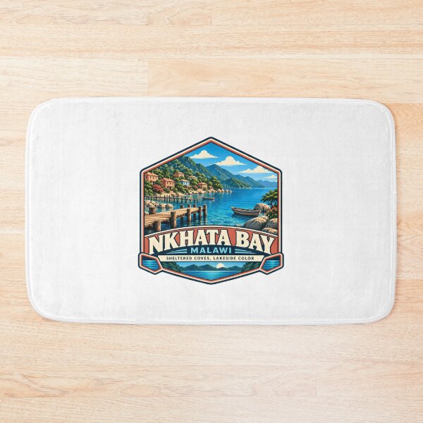 Item preview, Nkhata Bay Malawi Sheltered Coves Lakeside Travel Vacation Souvenir designed and sold by Star3NowForMe.