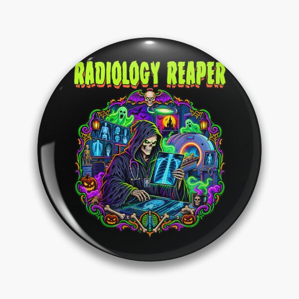 Item preview, Radiology Halloween Ghosts Spooky Rad Tech X Ray Vbrant designed and sold by sineanika-shop.