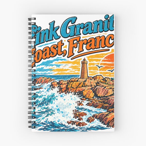 Aperçu de l'œuvre Côte de granit rose, France - Art du voyage créée et vendue par francous03.