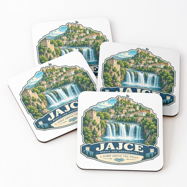 Item preview, Jajce Bosnia And Herzegovina A Town Above The Falls Travel Tourism Souvenir designed and sold by Simsimah26Parks.