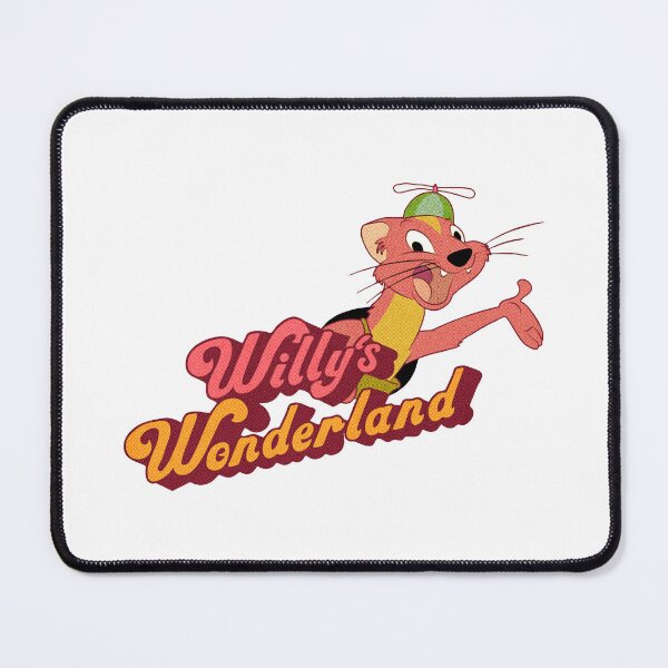 Item preview, Willys Wonderland Weasel Mascot Retro Logo Art designed and sold by mantanterindah.