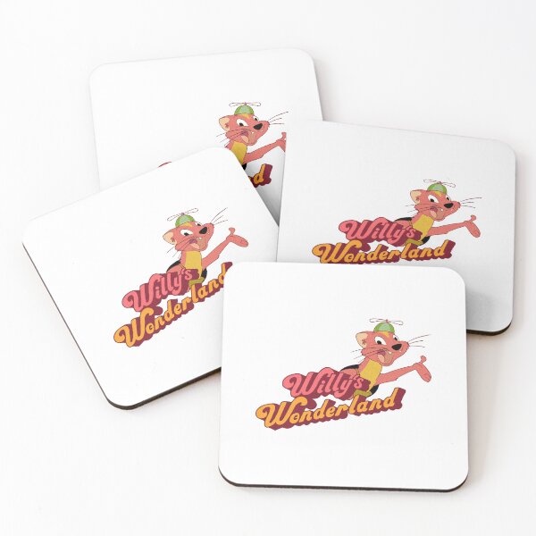 Item preview, Willys Wonderland Weasel Mascot Retro Logo Art designed and sold by mantanterindah.