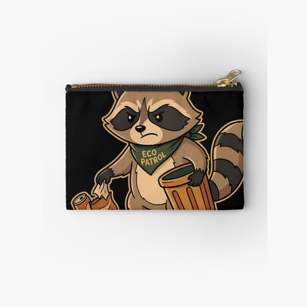 Item preview, Keep Green and Pick Up Litter Raccoon Eco Patrol designed and sold by OwenFuhrman.