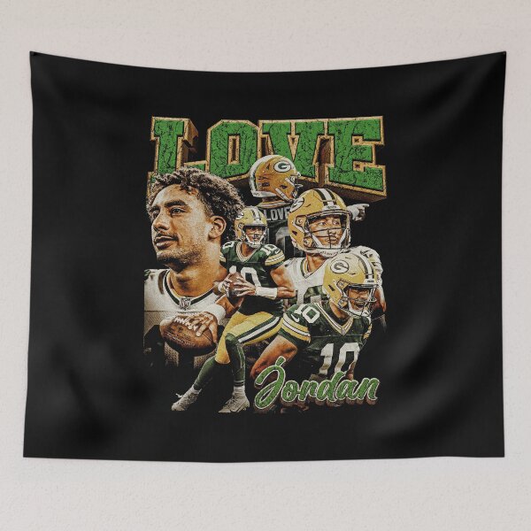 Item preview, Vintage Green Bay Quarterback Collage designed and sold by AnanamorphArter.