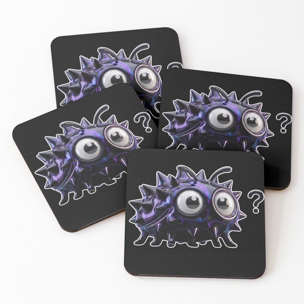 Item preview, Coasters (Set of 4) designed and sold by WhyNotZuK.
