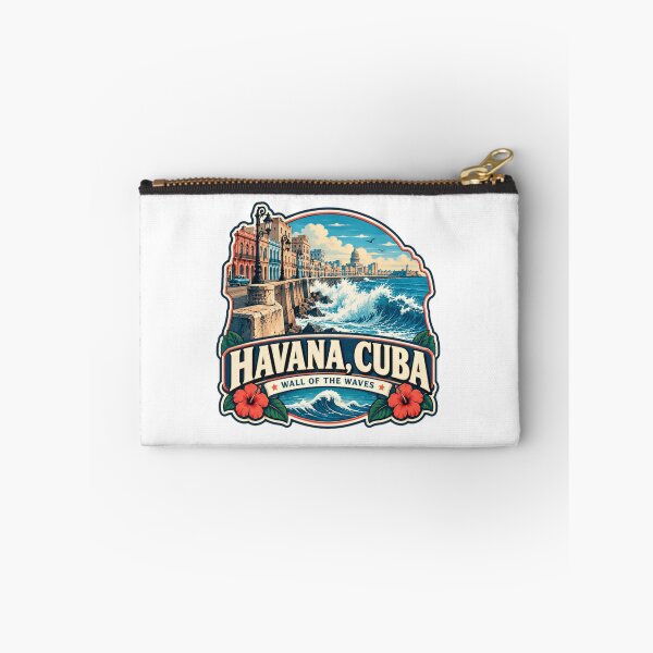 Item preview, Havana Cuba Wall Of The Waves Travel Souvenir Destination designed and sold by Star3NowForMe.