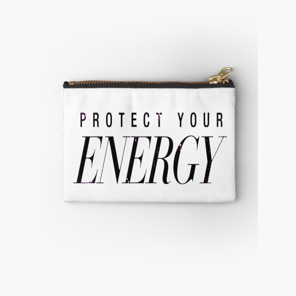 Item preview, Protect Your Energy - Bold Minimalist Wisdom Typography designed and sold by Quiet Wisdom.