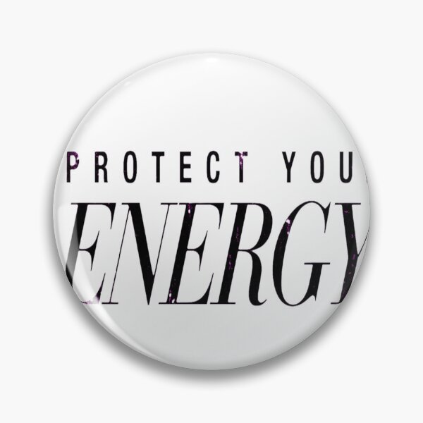 Item preview, Protect Your Energy - Bold Minimalist Wisdom Typography designed and sold by Quiet Wisdom.