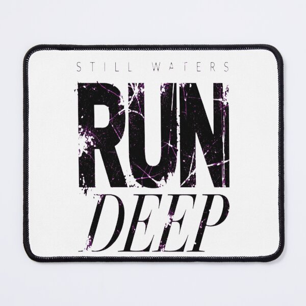 Item preview, Still Waters Run Deep - Bold Streetwear Wisdom Typography designed and sold by Quiet Wisdom.