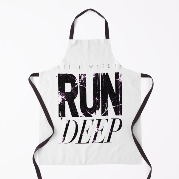 Item preview, Still Waters Run Deep - Bold Streetwear Wisdom Typography designed and sold by Quiet Wisdom.