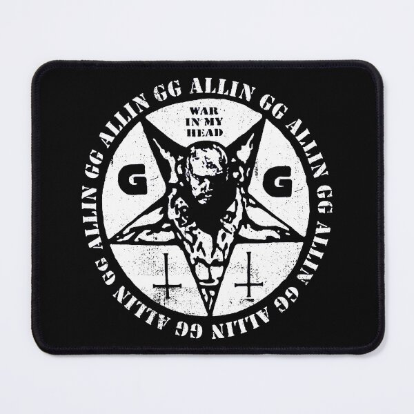 Item preview, GG ALLIN I'm Your Enemy Logo designed and sold by nastiaaluma.