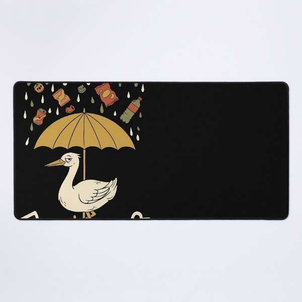 Item preview, Retro Don't Litter Bird Under Trash Rain Umbrella designed and sold by OwenFuhrman.