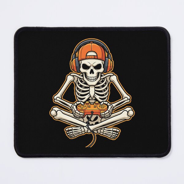 Item preview, Skeleton Gamer Video Game Player Gaming Enthusiast designed and sold by winterroseaa.