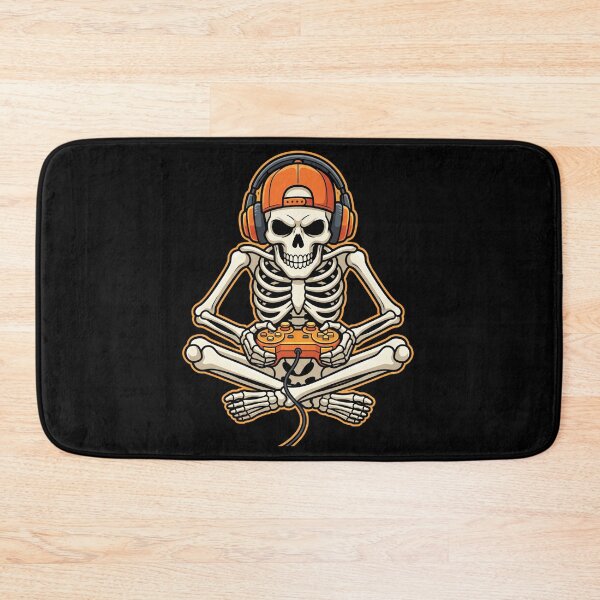 Item preview, Skeleton Gamer Video Game Player Gaming Enthusiast designed and sold by winterroseaa.