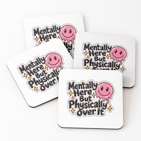 Item preview, Mentally exhausted and  designed and sold by Professionally unhinged.