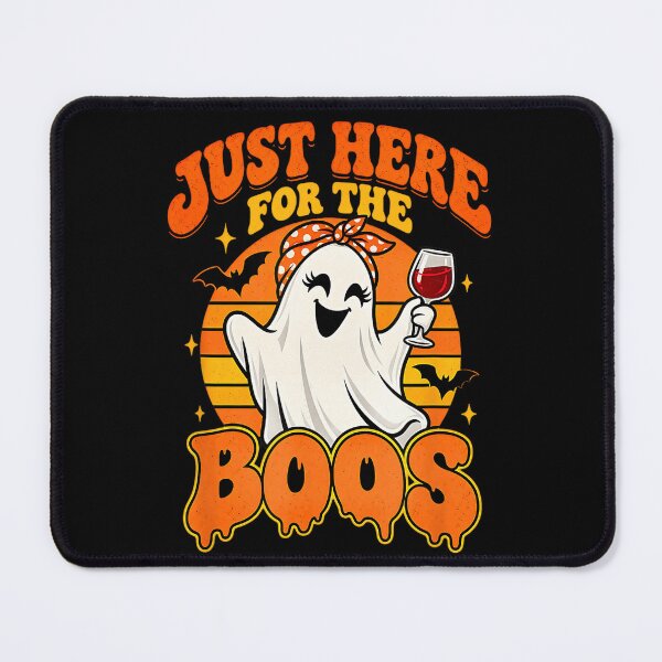 Item preview, Just Here for the Boos Halloween Ghost designed and sold by VioletNance.