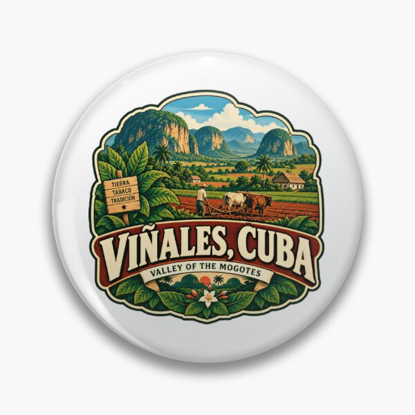 Item preview, Viñales, Cuba Valley Of The Mogotes Tobacco Farming Travel Destination designed and sold by Star3NowForMe.